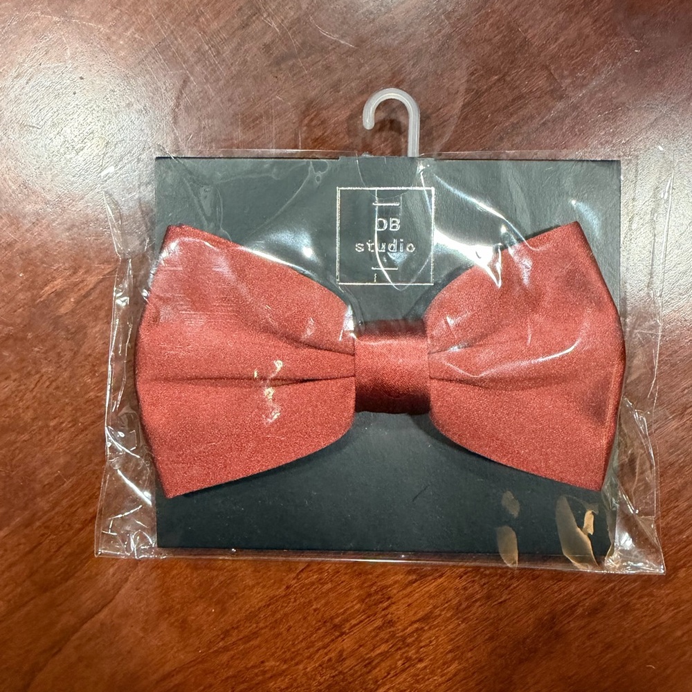 David's Bridal Cinnamon  Bow Tie